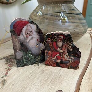 Set of Vintage Ornament Christmas Books